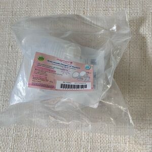 Maymom Wide-Mouth Flange Set with Duckbill valves, 19mm, Spectra compatible